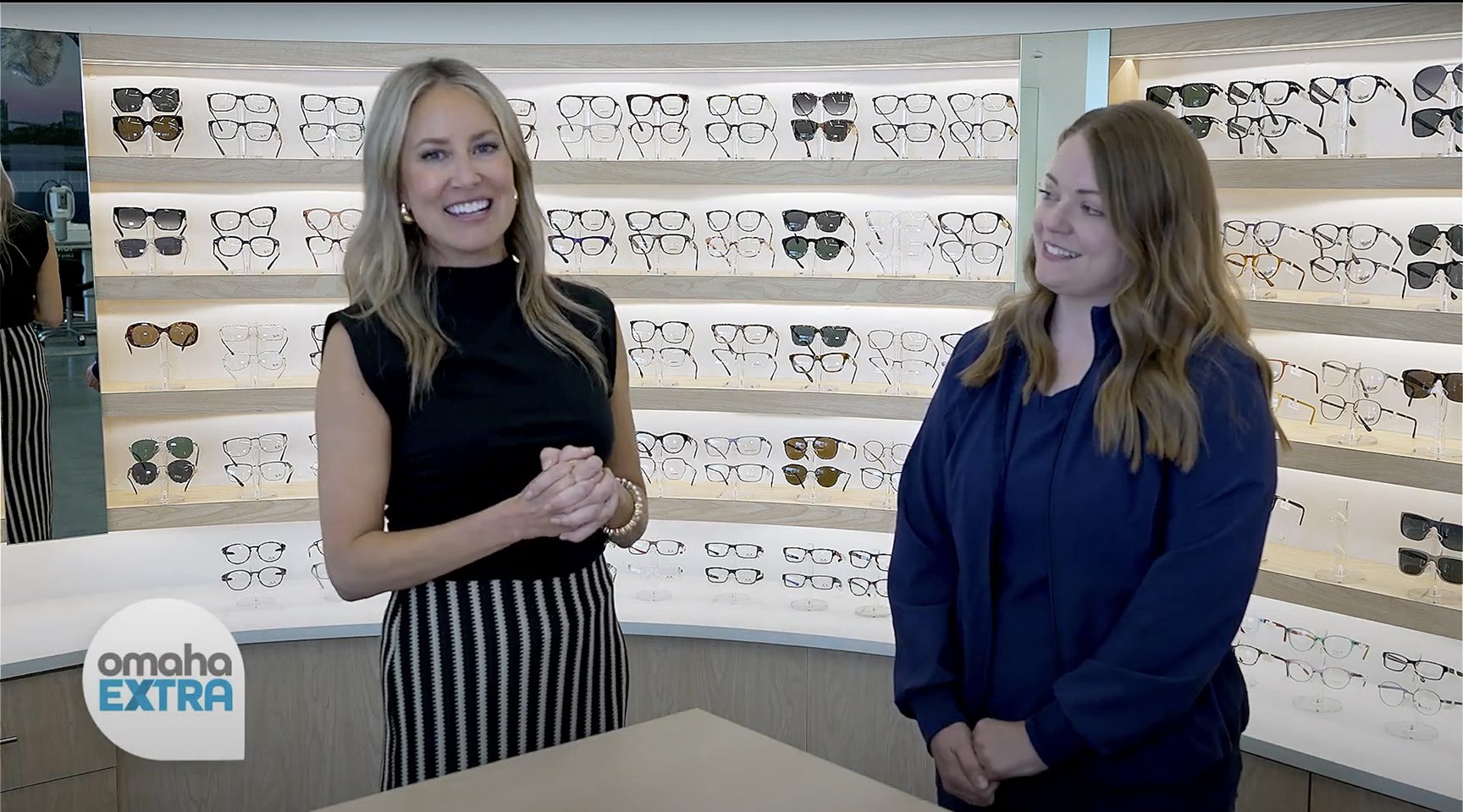 Kids' Eye Exams Omaha TV Interview with Dr. Meagan Anderson and Omaha Extra Reporter Kari Wurth