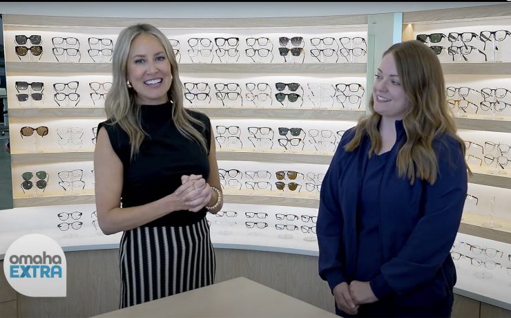 Kids' Eye Exams Omaha TV Interview with Dr. Meagan Anderson and Omaha Extra Reporter Kari Wurth